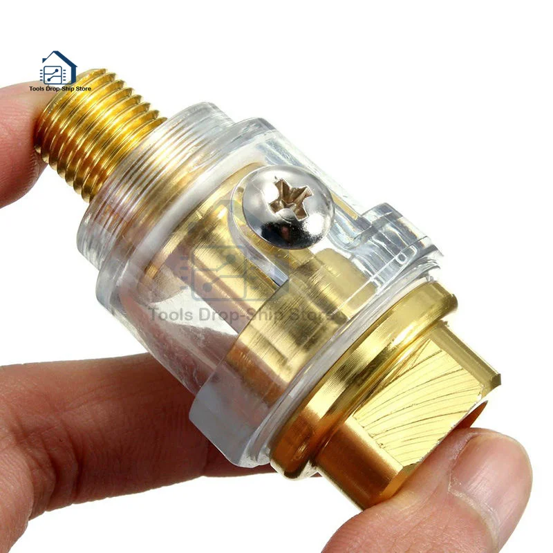 Hardware Oiler Lubricator of 1/4" BSP Mini In-Line Power tools for Pneumatic Tool & Air Compressor Pipe repair | Инструменты