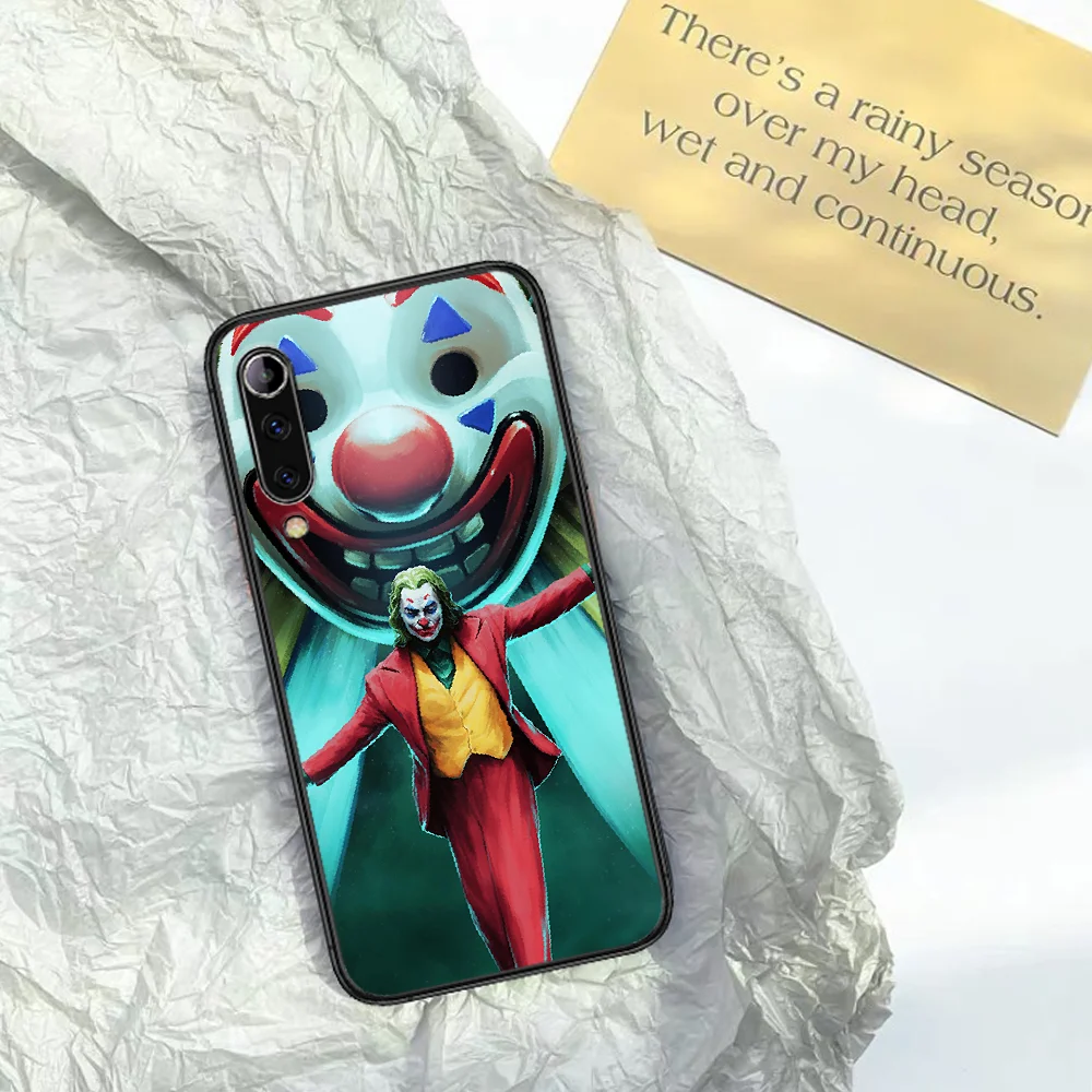 

Joker Movie Phone Case For XIAOMI MI Note 8 9 T 10 Pro Lite SE A2 A3 POCO X M MAX 2 3 black Etui Fashion Cell 3D Prime Pretty