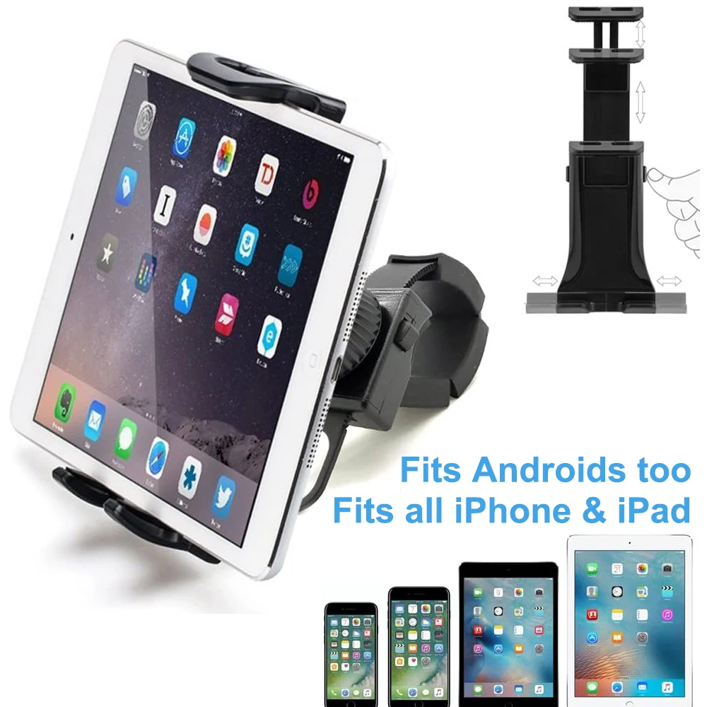 Держатель для телефона на руль велосипеда подставка планшета крепление iPad iPhone