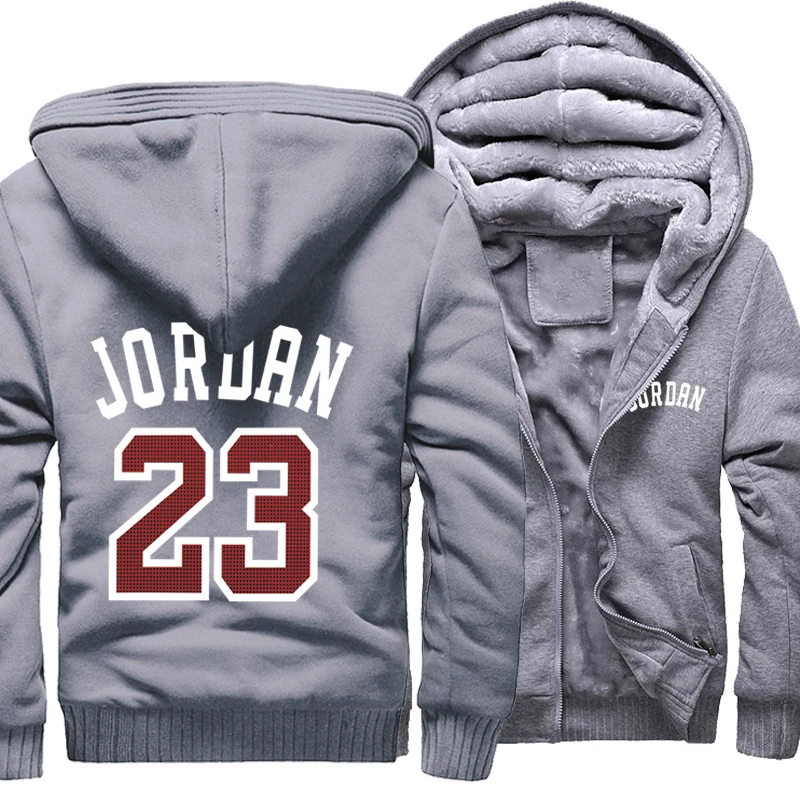 Мужские толстовки с капюшоном Jordan 23 Dikke Jas 2019 зимние реглан мужская уличная одежда