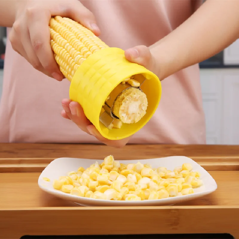 

Kitchen gadgets 304 stainless steel corn planer thresher, planed corn kernel separator, peeler, peeling and threshing