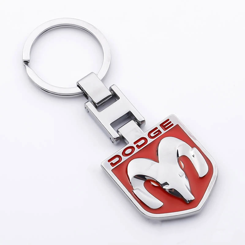 3D металлический брелок автомобильный брелок авто брелоки для Dodge автомобильный брелок Подвеска внутренние аксессуары автомобильный Стайлинг