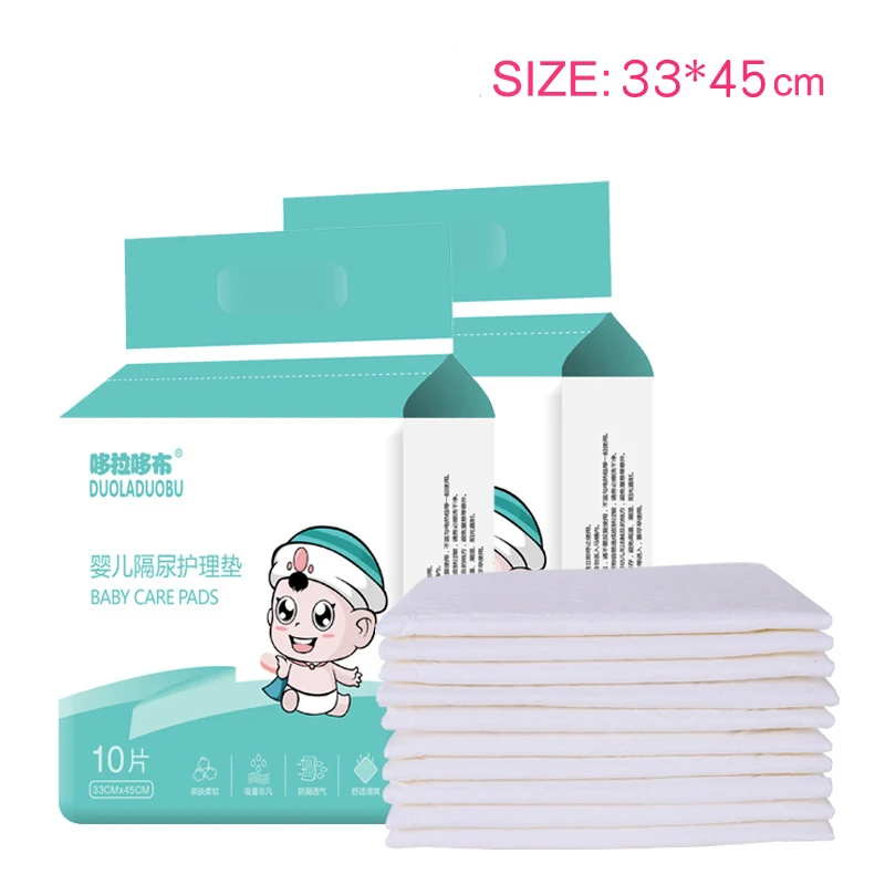 10 шт одноразовые пеленки Детские Водонепроницаемые продукты впитывающие и