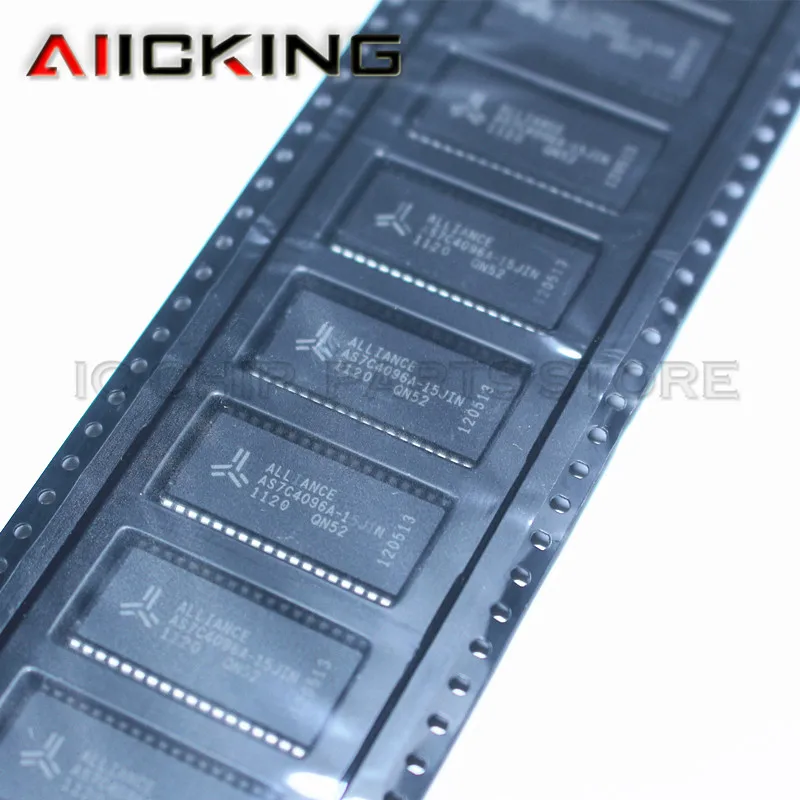5/PCS AS7C4096A-15JIN AS7C4096A PLCC Integrated IC Chip New original