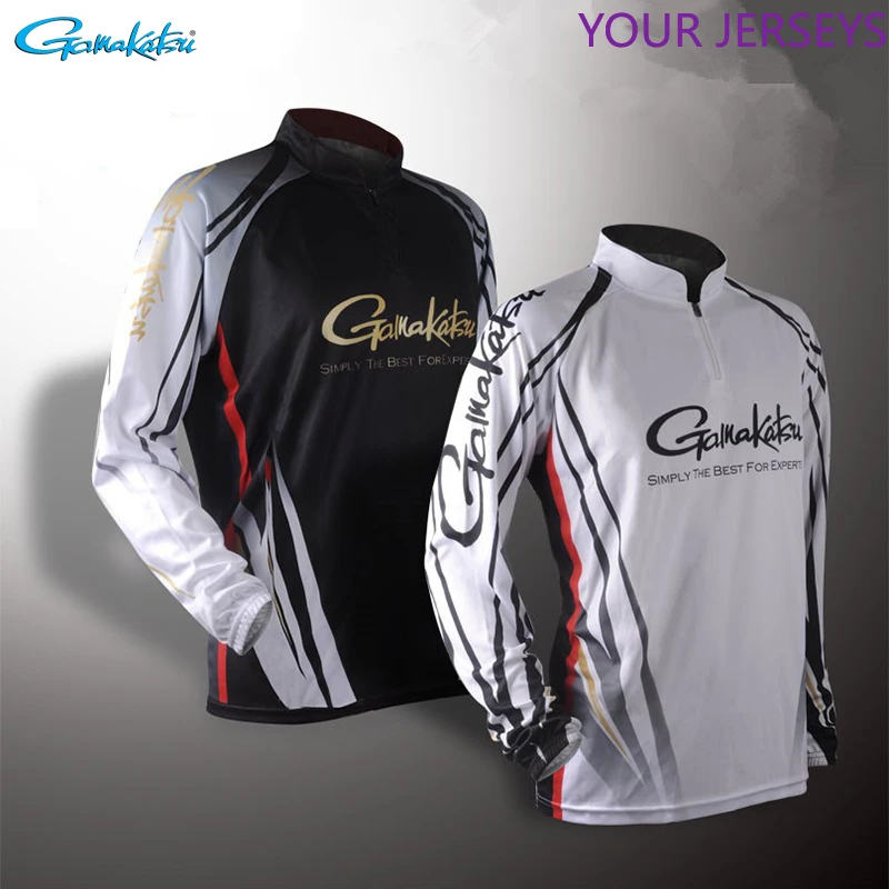 2021 Gamakatsu Clothing Long Sleeve Fishing Clothes Outdoor Sprots Sunscreen Breathable Ultrathin Summer Anti-UV Shirt | Спорт и
