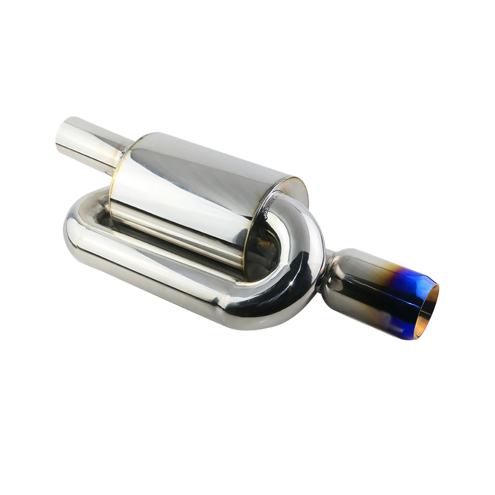 Универсальный автомобильный глушитель JZZ 2 дюйма S-Flow спортивные наконечники
