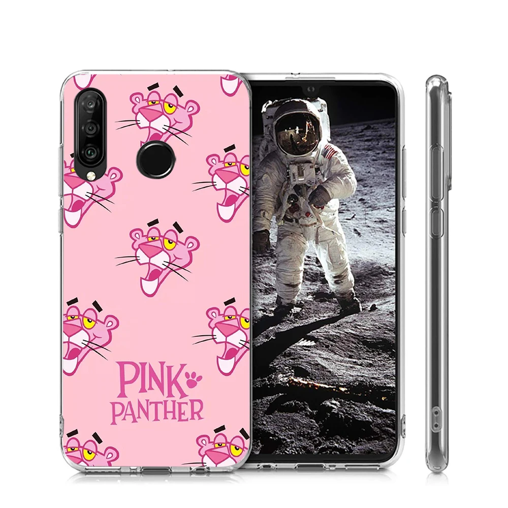 Pink Panther Soft Case for Huawei Mate 30 20 Lite Pro Nova 5i 4 3i 3 Y6 Prime 2018 Y9 2019 |