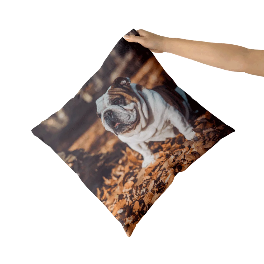 С креативным изображением собаки Наволочка на подушку панель в форме