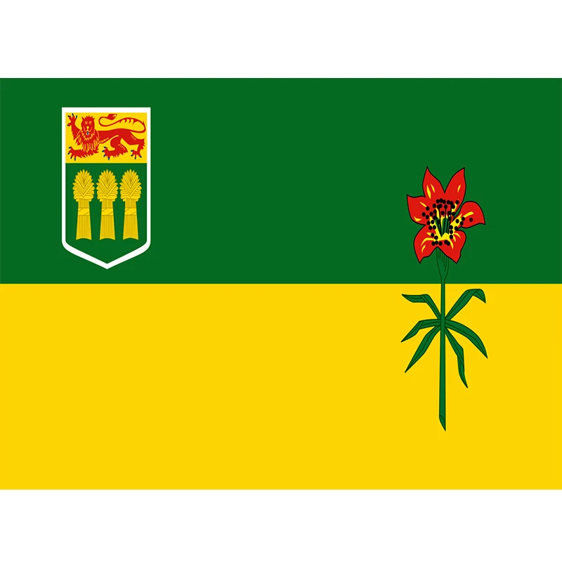 

Yehoy hanging 90*150cm Canada Saskatchewan Flag For Decoration