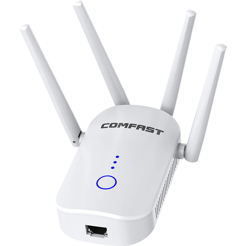 Wi-fi ретранслятор 5 ГГц домашний сигнал WiFi удлинитель сеть 4 антенны Wi-fi усилитель 1200 Мбит/с беспроводной маршрутизатор Wi-fi ретранслятор