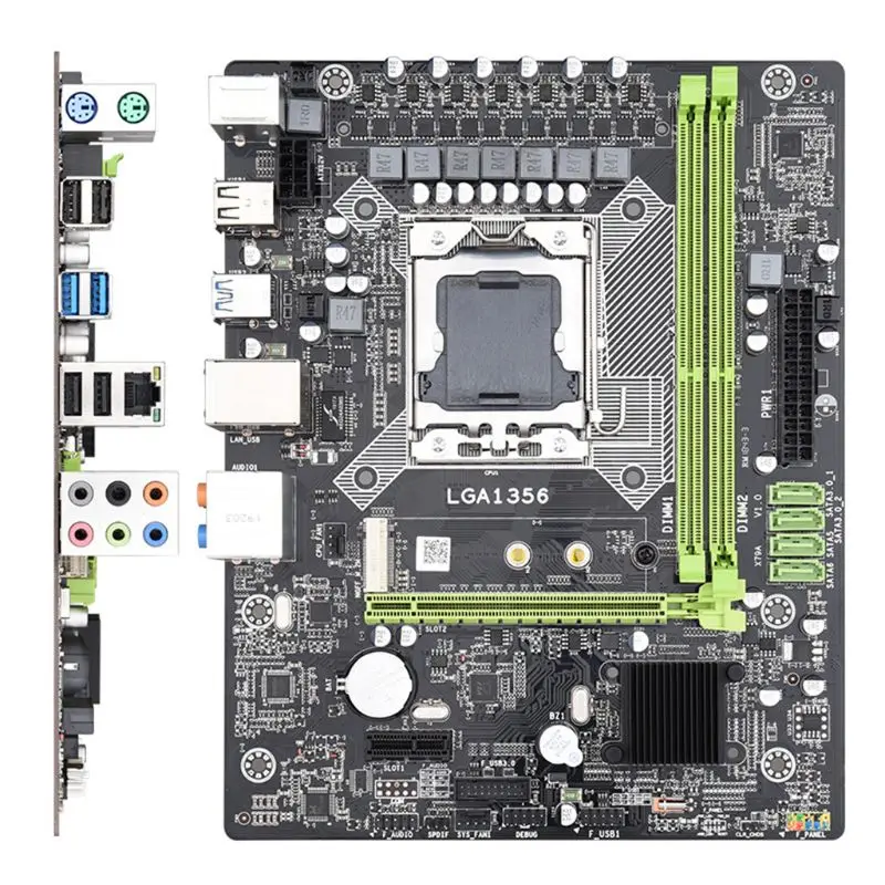 X9A LGA 1356 материнская плата поддерживает серверную память REG ECC и процессор LGA1356 xeon E5