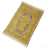 cotton chenille blanket muslim prayer carpet islamic worship tapestry decoration tassel bedroom living room carpet rug
