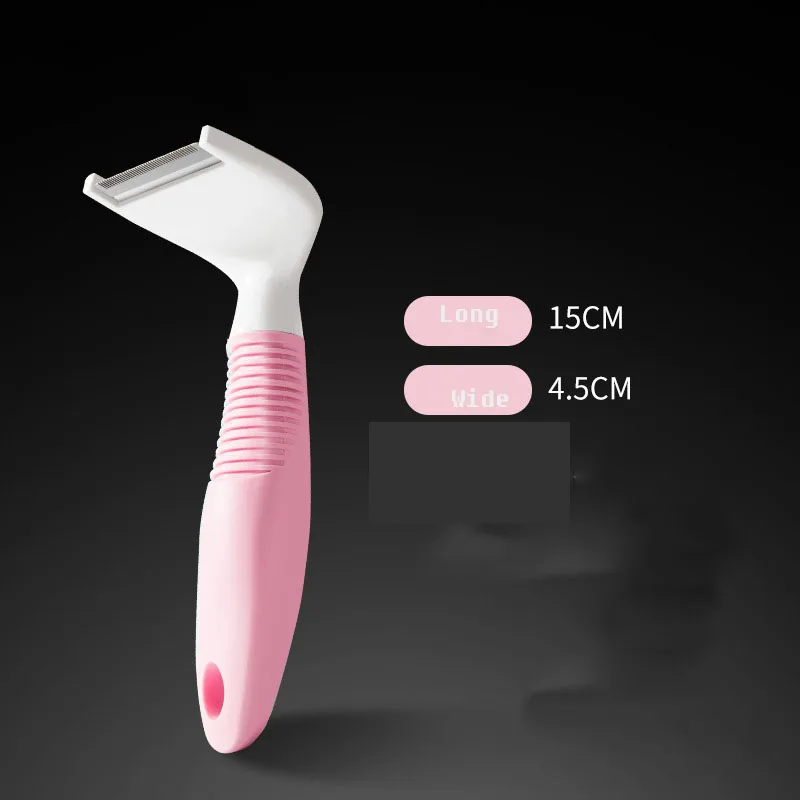 

Pet Comb Brush Removal Comb Grooming Cats Hair Remove Selfcleaning Flea Comb for Dogs Grooming Toll Automatic Hair Brush Trimmer