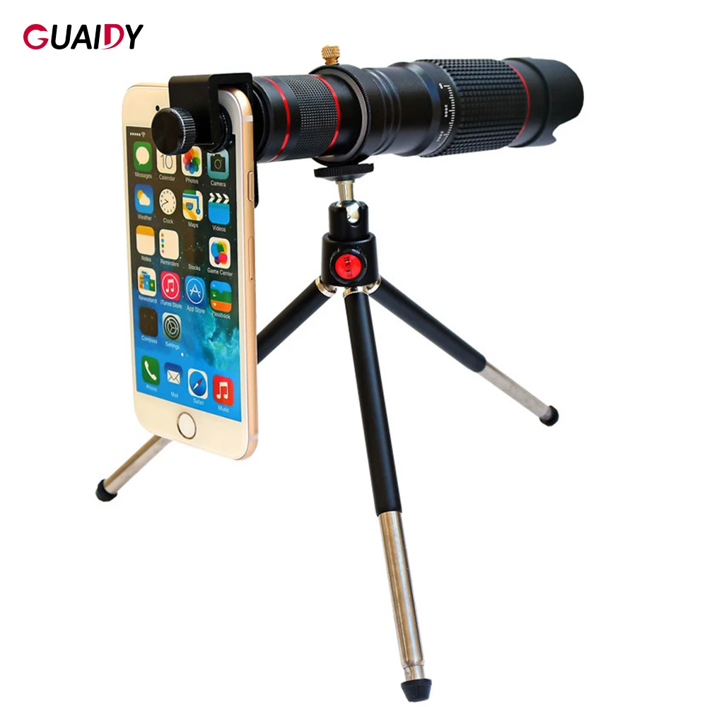 36X сплав двойная регулировка мобильный телефон объектив HD телескоп супер широкий