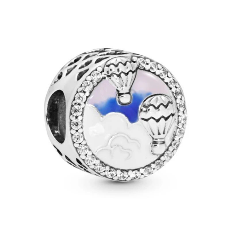 Подходит для оригинальных браслетов Pandora, новинка,,, рисунок льва, принцессы, История игрушек, инопланетянин, древесный кулон, сделай сам, динозавр, бусина