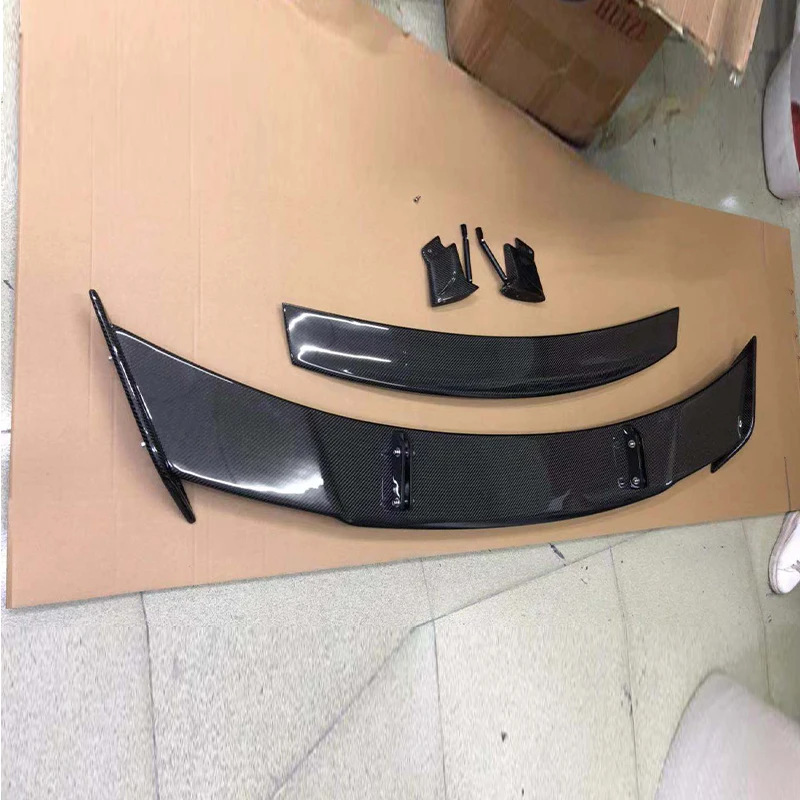 Задний спойлер из углеродного волокна задний для багажника автомобильные