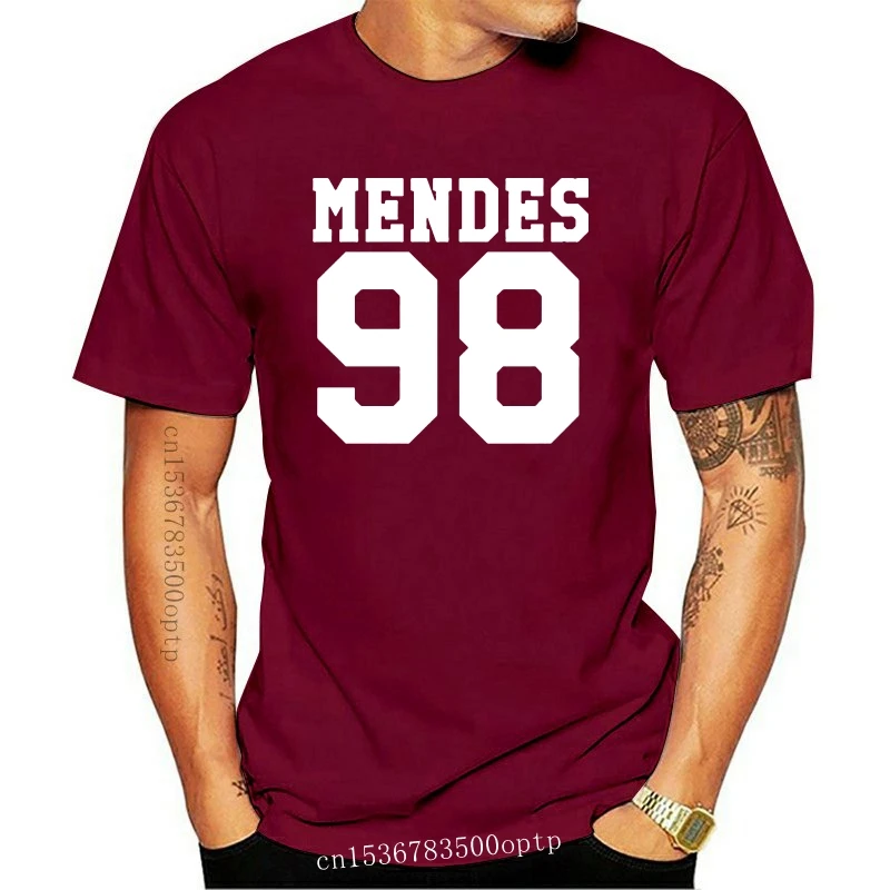 

New Mendes 98 T Shirt Shawn Mendes 98 Magcon Boys Concert Tee Gift T Shirt O Neck Summer Personality Fashion Men T Shirts