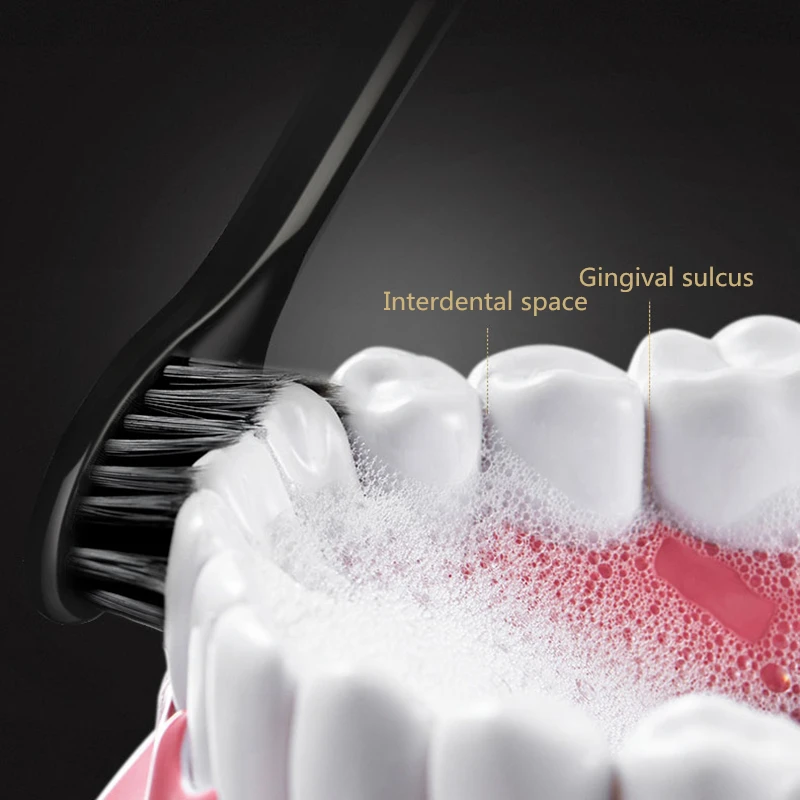 

IPX7 Waterproof Electric Toothbrush Apiyoo Y8 Starry Sky Series Rechargeable Automatic Sonic Brush 5 Mode Adult Timer Ultrasonic