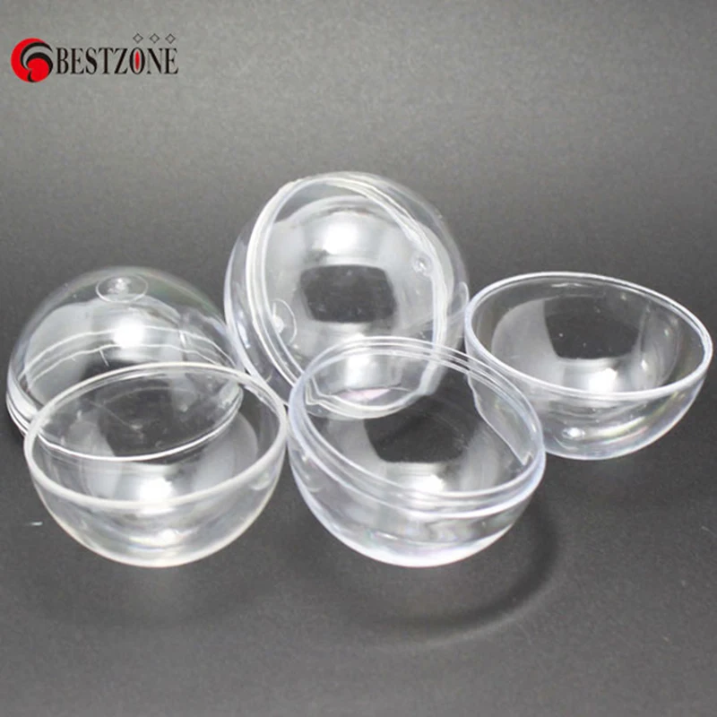 Пластиковые игрушечные капсулы 50 шт./лот диаметром мм прозрачные мягкие круглые