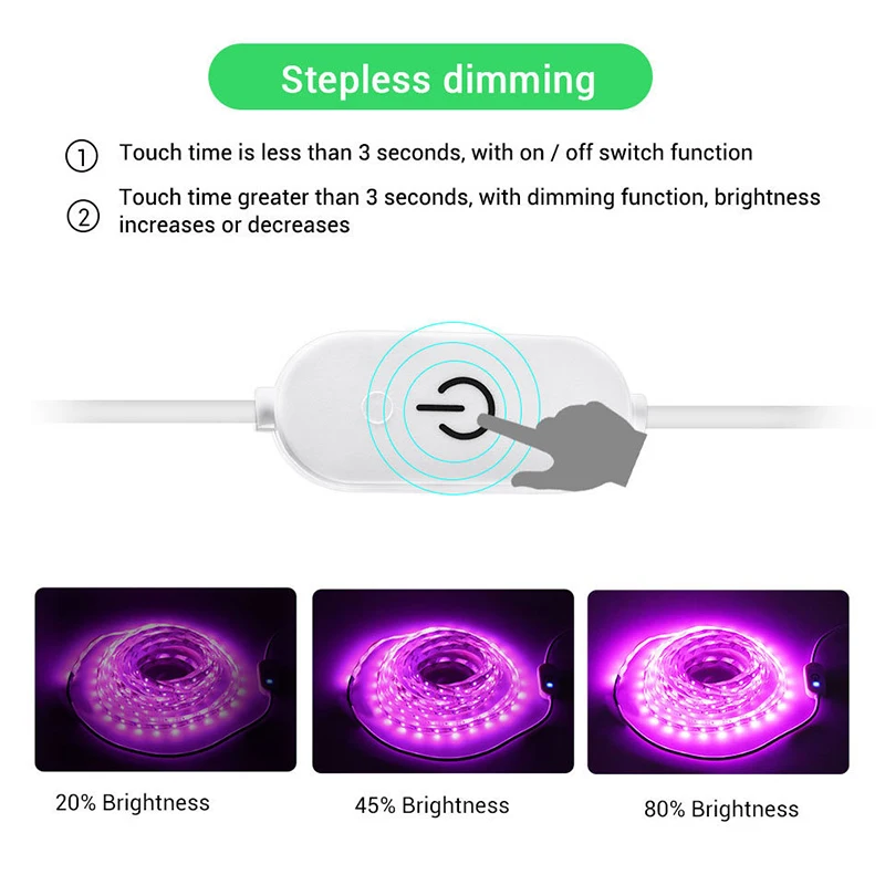 Растительный растительный светильник светодиодный s Гибкая растущая лампа для