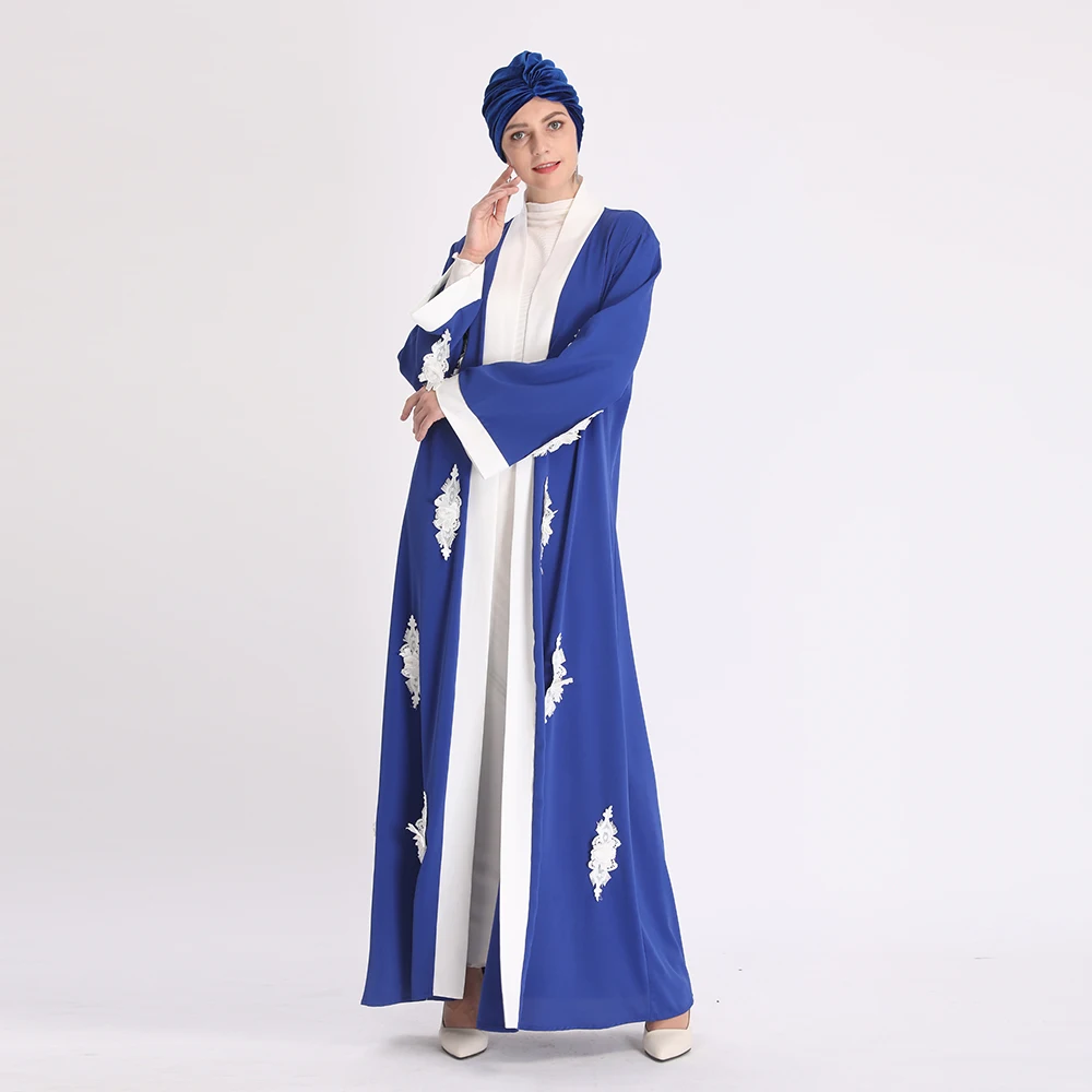 

Ramadan Eid Mubarak Abaya Embroidery Turkey Kimono Cardigan Hijab Islamic Clothing Muslim Dress Abayas For Women Dubai Kaftan