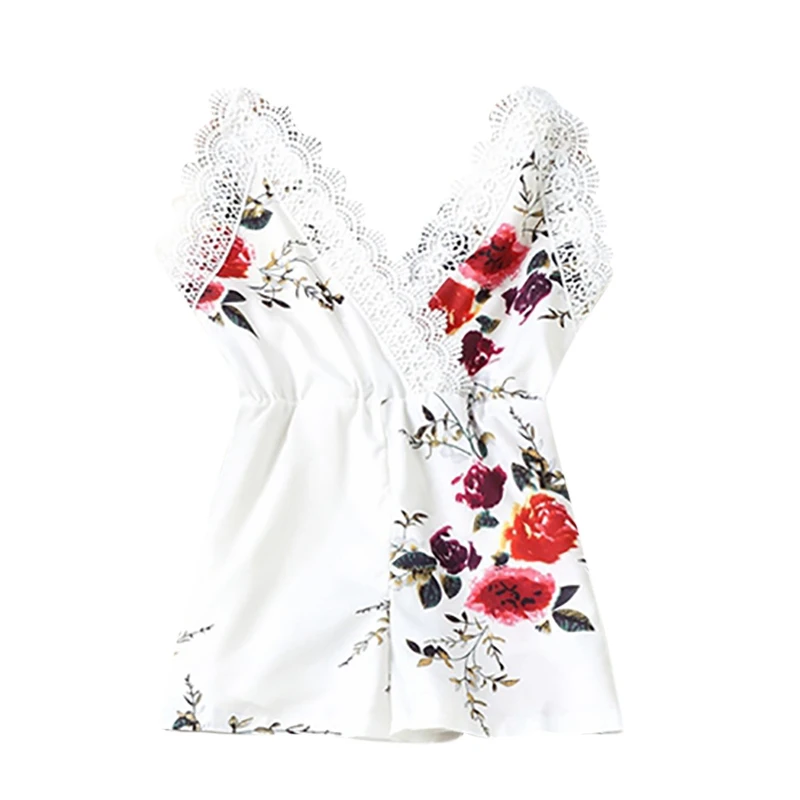

Summer Sleeveless Sling Floral Rompers Matching Family Cloth For Mother Dress Family Parent-child Wear