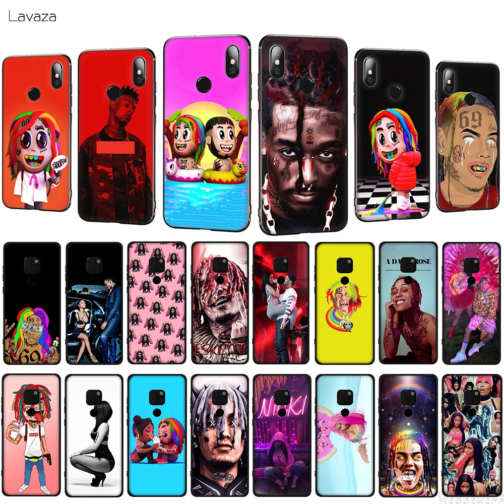 Мягкий чехол Lavaza Nicki Minaj Tekashi 69 TPU для телефона Huawei Honor 7A Pro 7C 7X 8X 8C 8 9 10 Lite|Бамперы| |