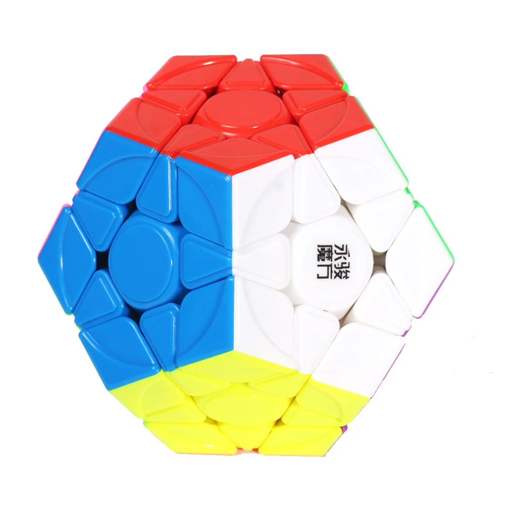 Yongjun Yuhu v2 M Магнитный Megaminxed Magent Mega Cube 3x3 магический скоростной куб 3x3x3 без наклеек YJ