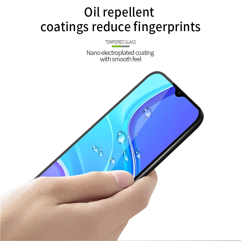 

MOFi For Xiaomi Redmi 9 Glass Tempered For Xiaomi Redmi 9 Screen Protector Film Full Cover Tempered Glass