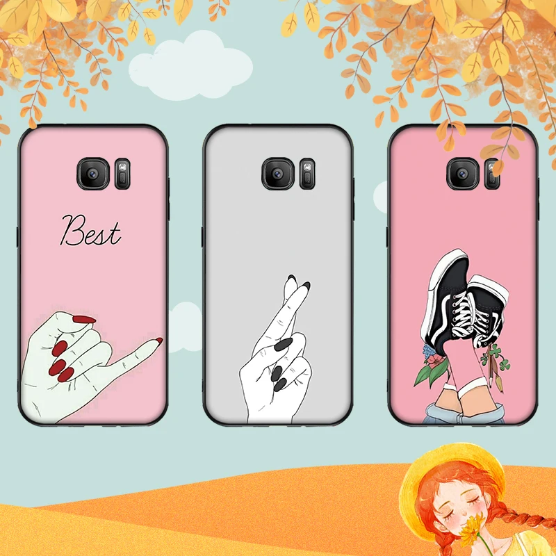 С героями мультфильмов Чехлы для мобильных телефонов samsung A5 3 6 7 8 9 10 A10 A20 30 40 50 60 70 M40