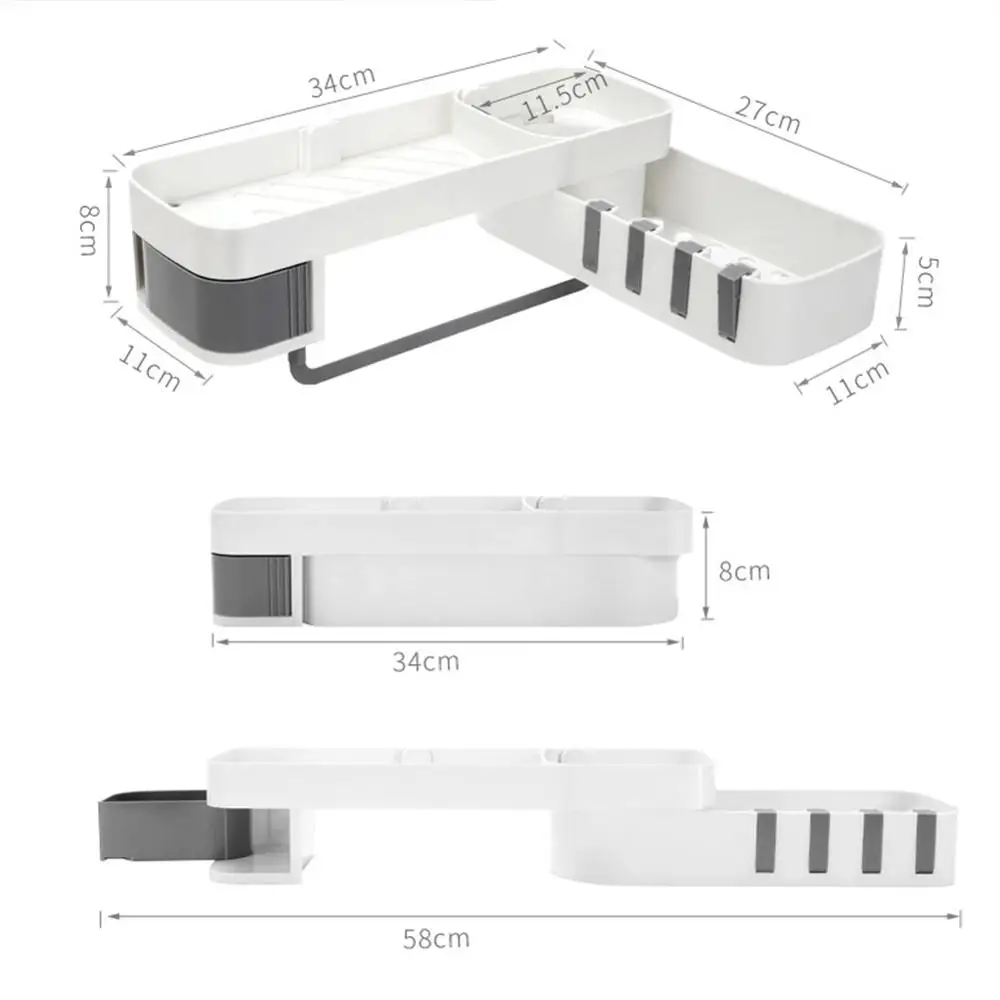 1 шт. угловая душевая полка для ванной комнаты шампунь держатель кухни стеллаж