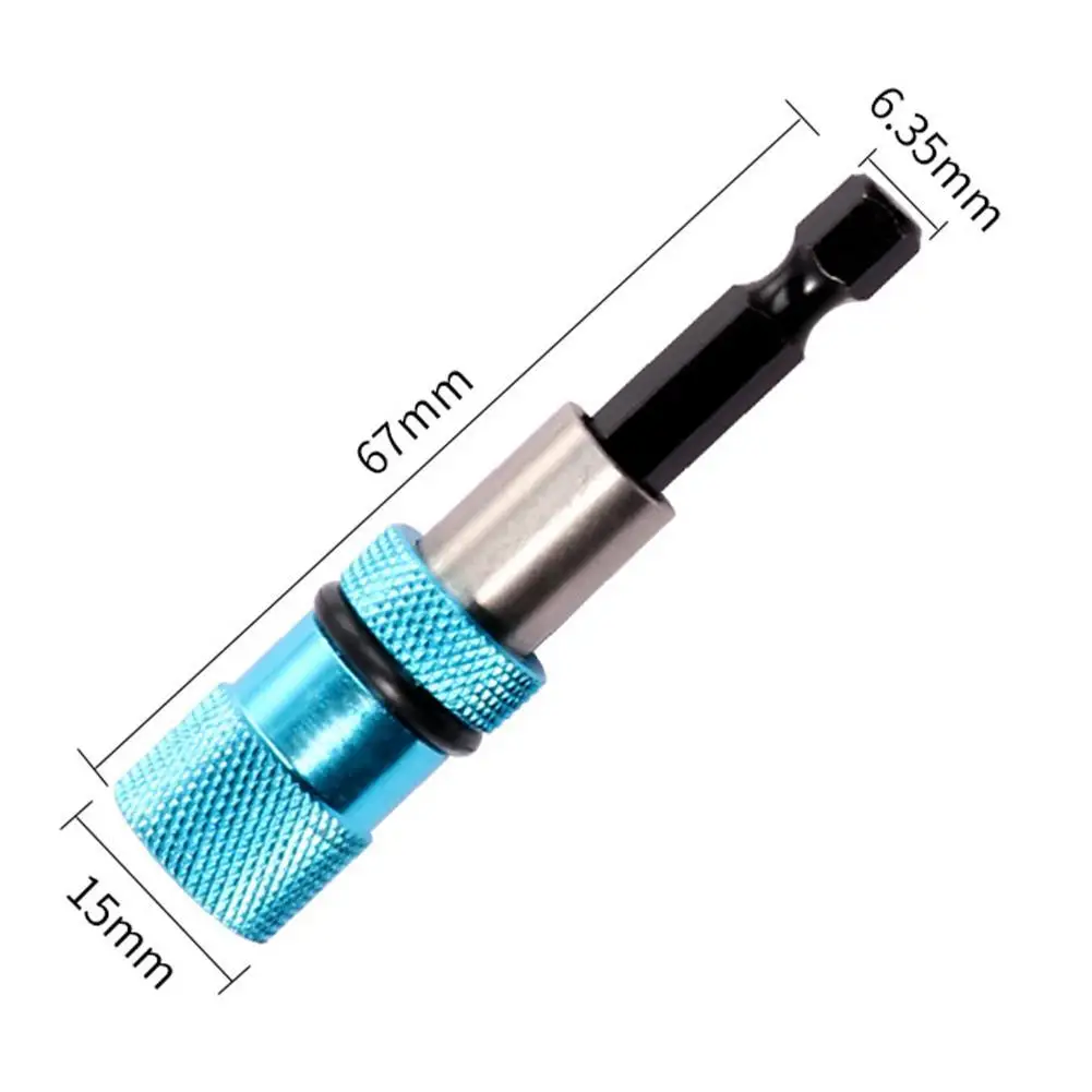 

6.35mm Shank Diameter 60mm Color Quick-release Connecting Detachable Connecting Magnetic Handle Hexagonal With 1/4 Diameter B6Q4