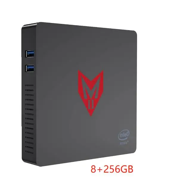 8G 256G Мини-ПК MII Win10 In-tel Apollo Lake J4205 tv Box Mini PC dual wifi 8G 128G/256 GB/512 GB HD1.4 BT телеприставка HD graphics 500 - Цвет: 8G 256G
