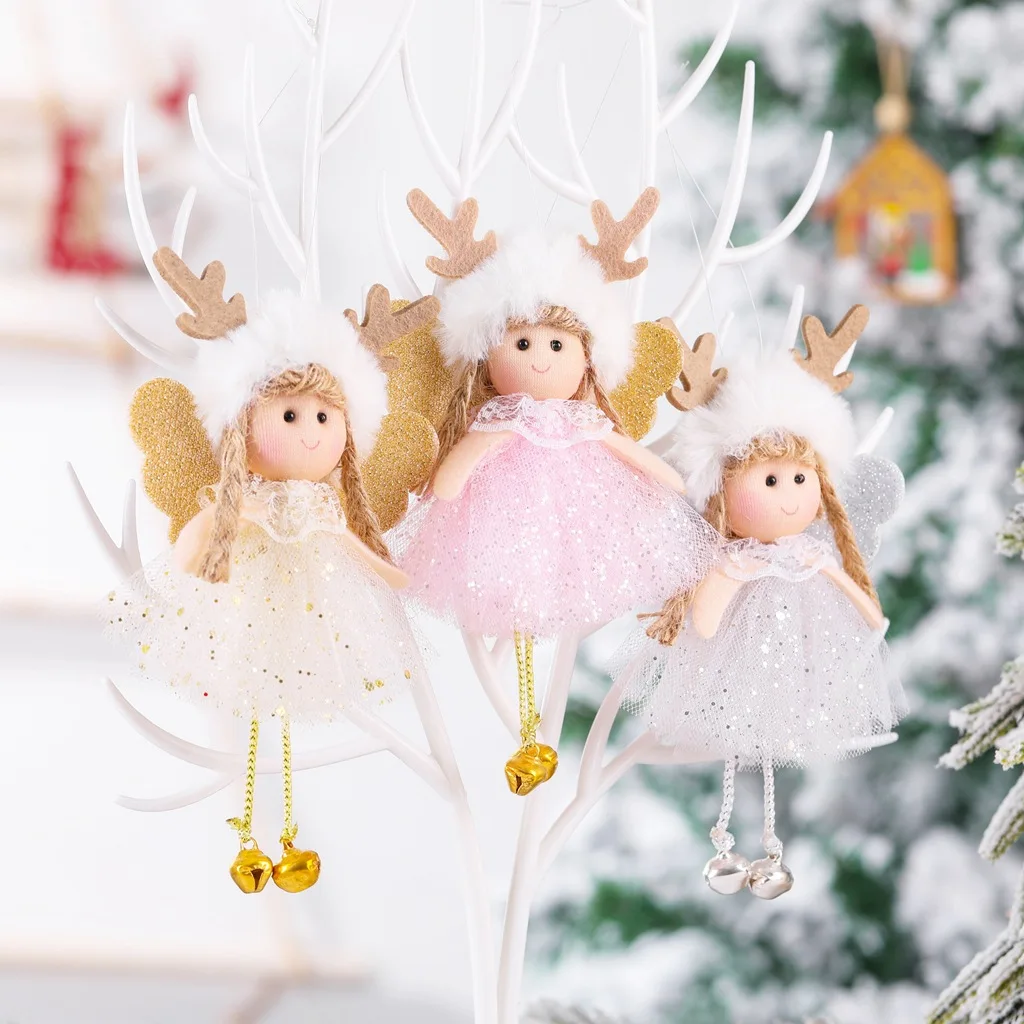 

Christmas Antlers Cute Angle Decor 6 Styles Christmas Tree Decor Kids Favor Merry Christmas Gifts Feliz Navidad Decor For Home