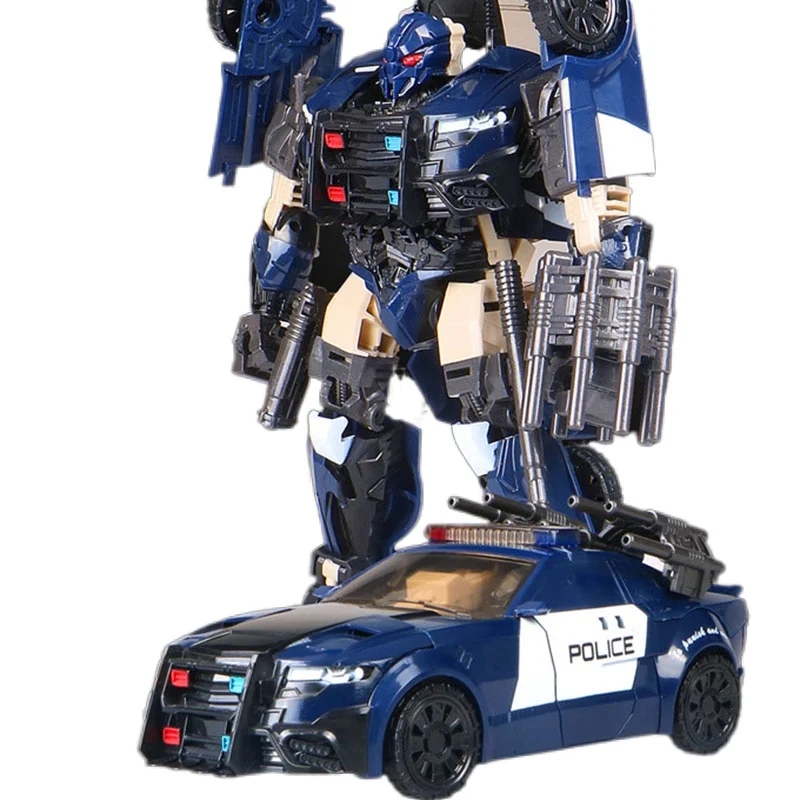 Трансформер Черная Мамба последний рыцарь полиция экшн фигурка автомобиль
