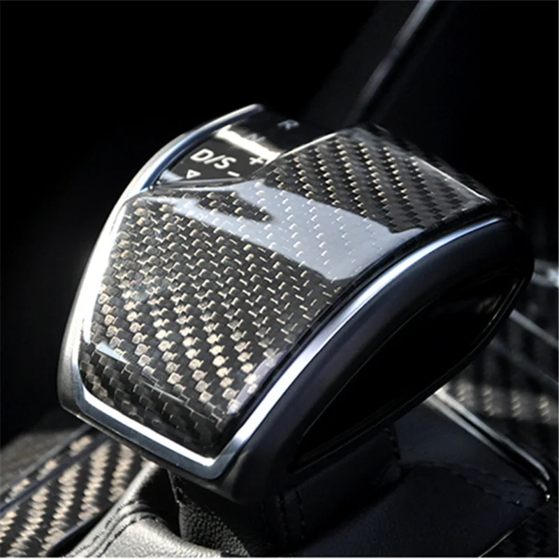 Чехол для рычага переключения передач из углеродного волокна автомобиля Стикеры