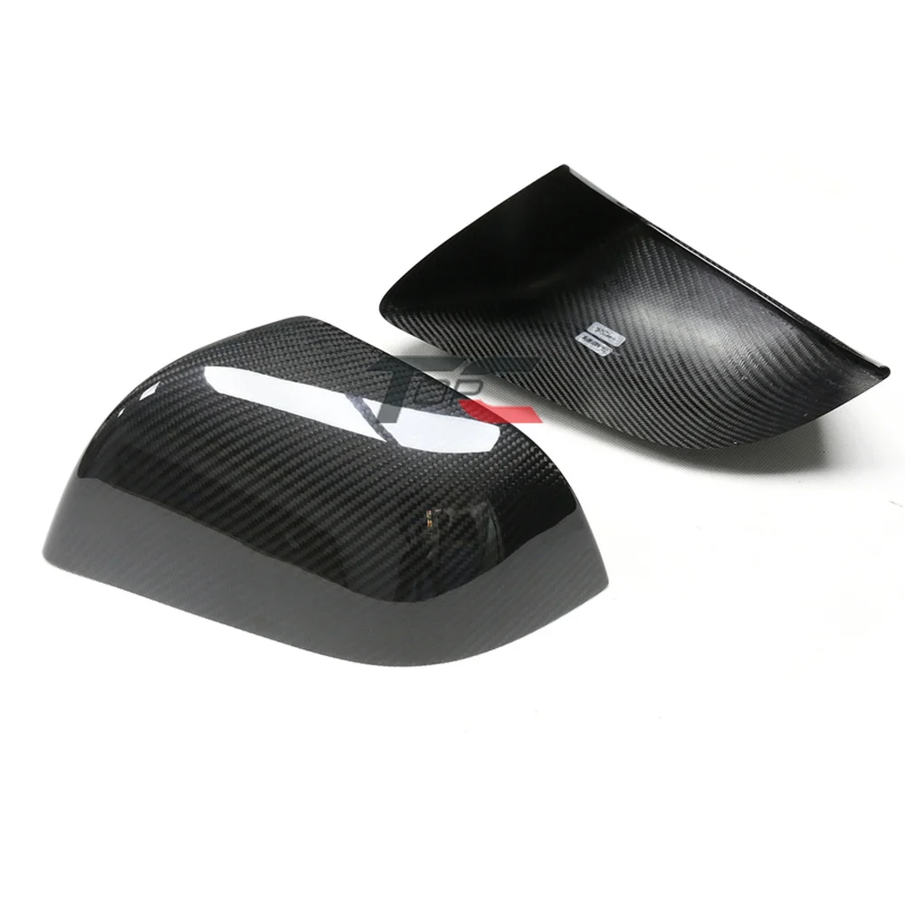 Крышка для зеркала заднего вида TOPC из настоящего углеродного волокна Tesla Model 3 Y X S