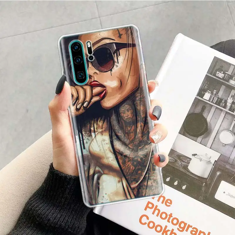 Чехол для Huawei P20 P30 P40 P Smart Z + P10 Mate 30 10 20 Lite Pro силиконовый чехол телефона | Мобильные