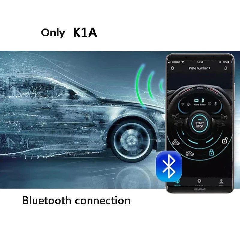 Умный запуск двигателя с дистанционным управлением телефона автозапуск