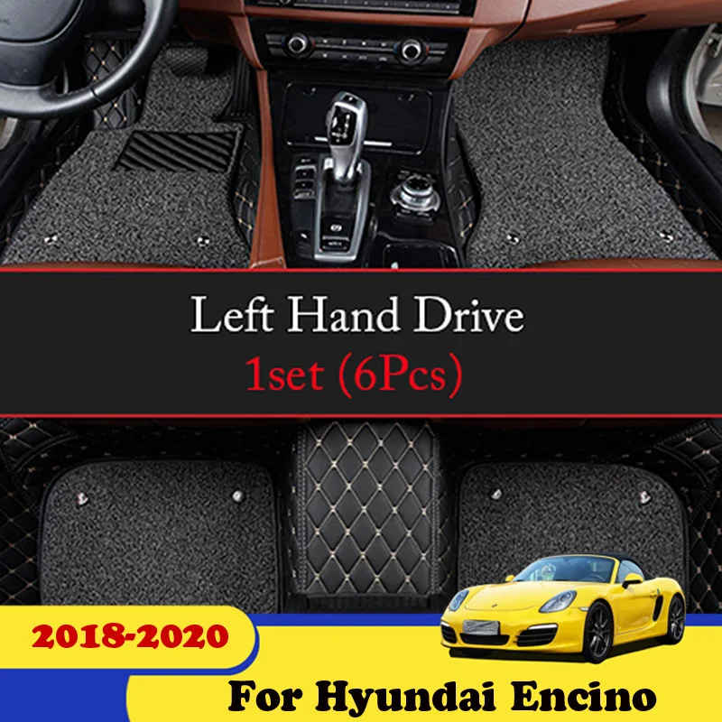 Автомобильные коврики для Hyundai Encino 2020 2019 2018 декоративные на заказ передний и