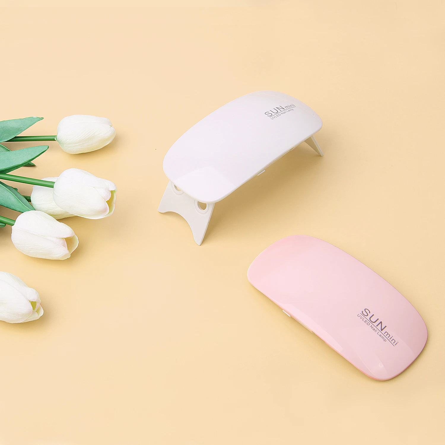 Мини Портативный 6 Вт УФ светодиодный светильник с USB зарядкой 30s 60s Таймер Сушилка