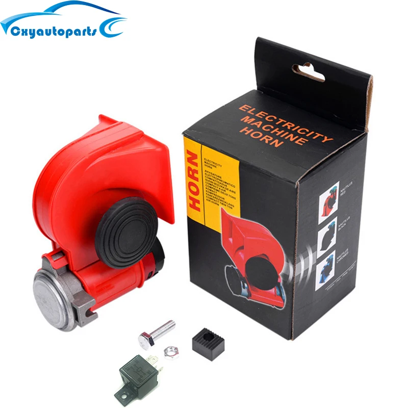 Автомобильный двухцветный компактный воздушный рожок 12 В 24 250 дБ|Многотональн. и