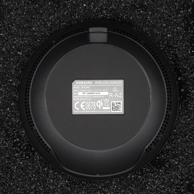 

Samsung Fast Wireless Charger, Original Qi Smart Charging Adapter for Galaxy S8, S9, S10 Plus, Note 9, 10 + iPhone 8 X, XR, XS,