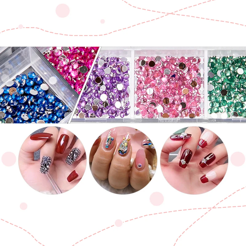 

Алмазная прозрачная Стразы для дизайна ногтей AB, акриловая дрель с двойной головкой, силиконовая точка, набор инструментов для ногтей