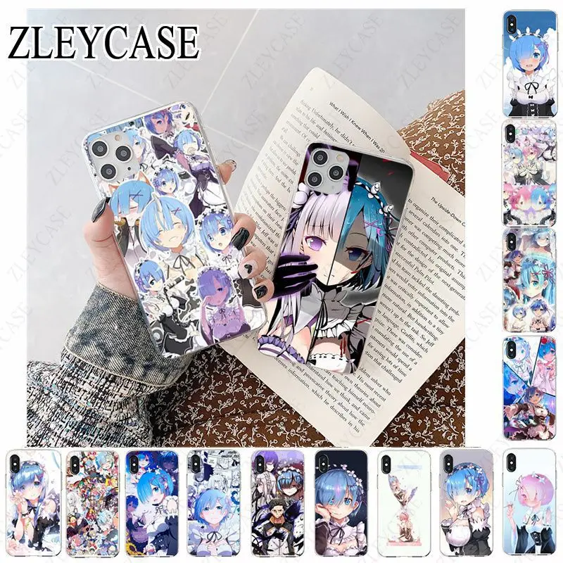 Прозрачный чехол для телефона iphone 11 11pro max 5s SE 2020 6S plus 7 8plus x xs xr xsmax с рисунком аниме
