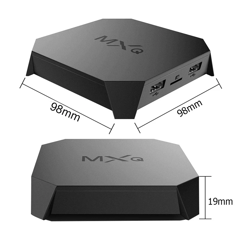 MXQ плюс продукт Amlogic S905w Ядро поддержка голосового управления 2 + 16G Смарт ТВ