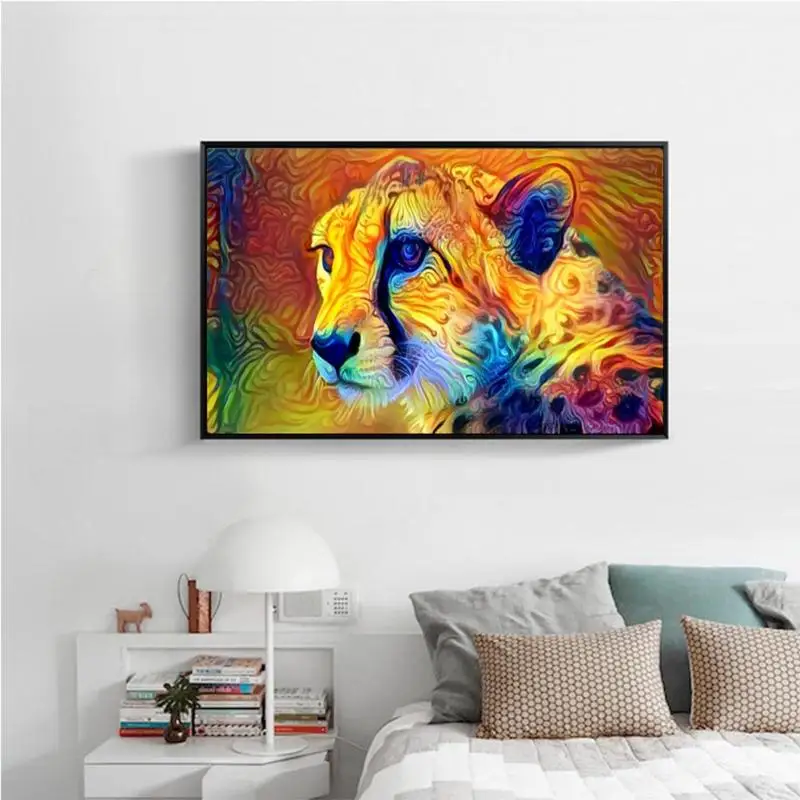 5D DIY Special-shaped Diamond Painting Animal Cross Stitch Embroidery Kit Wall Art Home Decor | Дом и сад