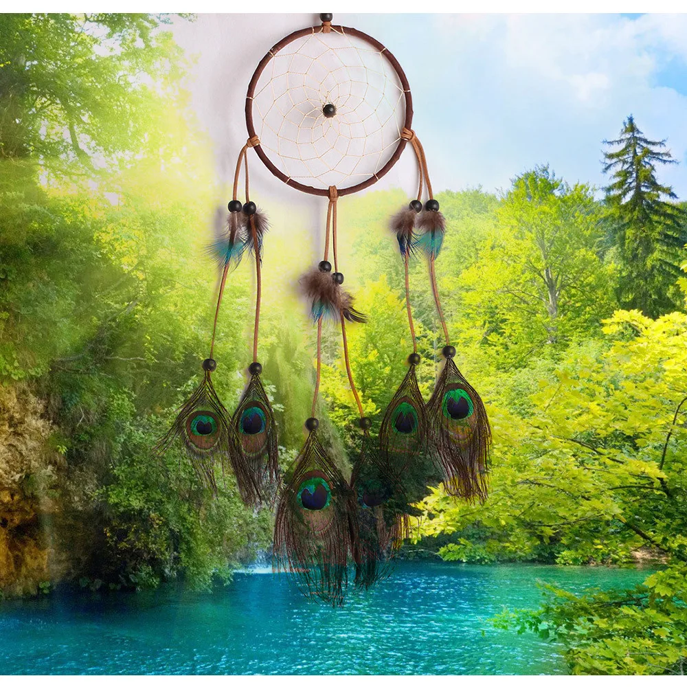 Фумигированные натуральные волосы в стиле павлина Dreamnet автомобиль свадебное