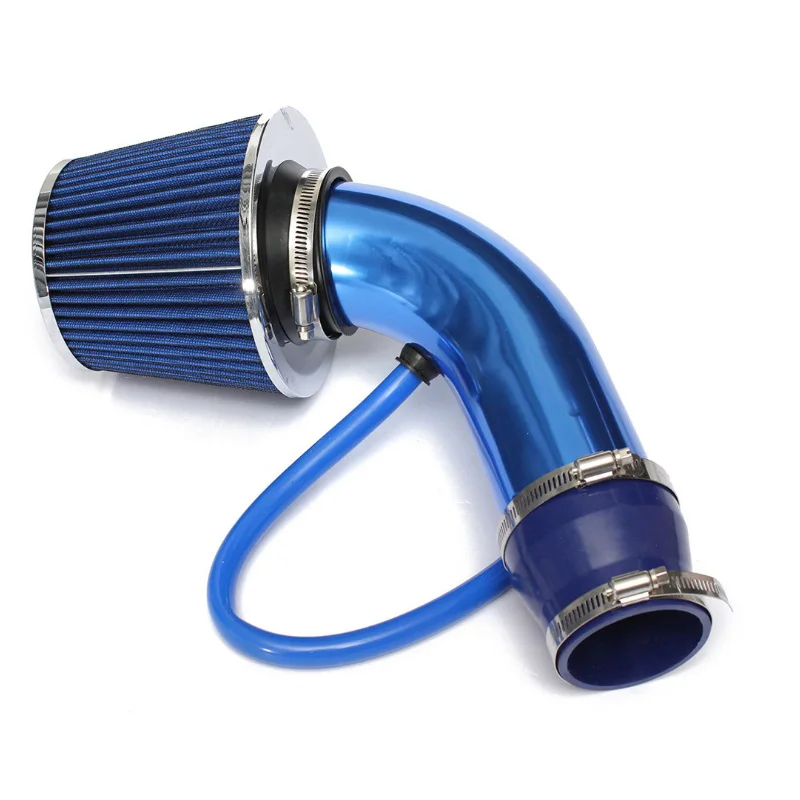 JQTUNING Alumimum 3'' 75mm Car Cold Air Intake System Turbo Induction Pipe Tube+Cone Filter | Автомобили и мотоциклы