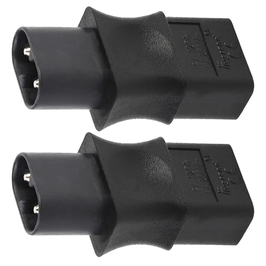 

Штекер IEC 320 C8 на гнездо C9, 2 шт.